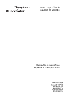 Návod Electrolux ENB35405S8 Chladnička s mrazničkou