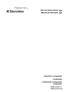 Manual Electrolux ENB35405S8 Frigorífico combinado