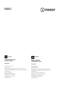 Mode d’emploi Indesit I6TMH2AF(W)/I Cuisinière