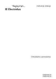Instrukcja Electrolux ENB38953X Lodówko-zamrażarka