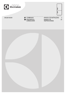 Manual Electrolux ENC2815AOW Frigorífico combinado