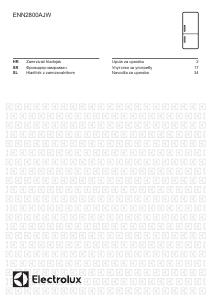 Прирачник Electrolux ENN2800AJW Фрижидер-замрзнувач