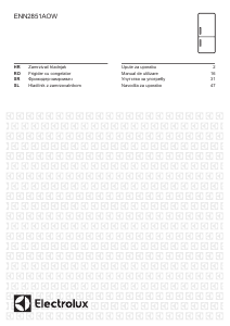 Прирачник Electrolux ENN2851AOW Фрижидер-замрзнувач