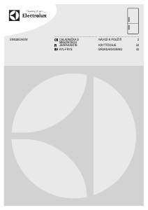 Manuál Electrolux ENN2853AOW Lednice s mrazákem