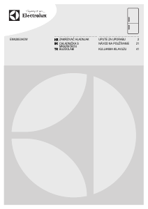 Priručnik Electrolux ENN2853AOW Frižider – zamrzivač
