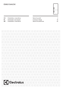 Instrukcja Electrolux ENN3154AOW Lodówko-zamrażarka