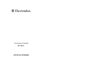 Priručnik Electrolux ER7425D Frižider – zamrzivač