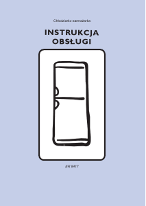 Instrukcja Electrolux ER8417B Lodówko-zamrażarka