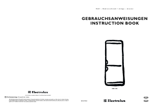 Manual Electrolux ERB2436 Fridge-Freezer