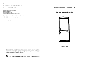 Návod Electrolux ERB2522 Chladnička s mrazničkou