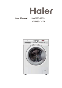 Handleiding Haier HWM75-1279 Wasmachine