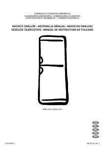 Návod Electrolux ERB2645 Chladnička s mrazničkou