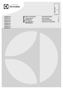 Návod Electrolux ERB29233W Chladnička s mrazničkou
