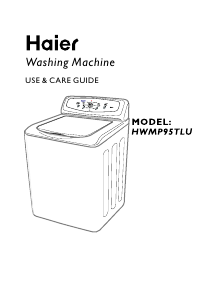Handleiding Haier HWMP95TLU Wasmachine