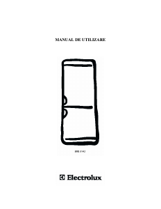 Manual Electrolux ERB3142 Combina frigorifica