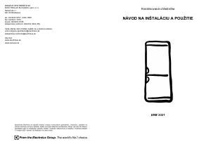 Návod Electrolux ERB3321 Chladnička s mrazničkou