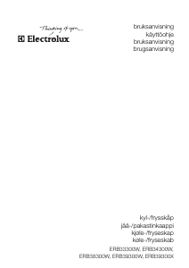 Brugsanvisning Electrolux ERB34300W Køle-fryseskab