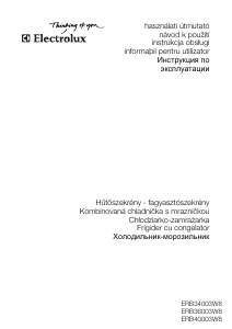 Használati útmutató Electrolux ERB36003W8 Hűtő és fagyasztó