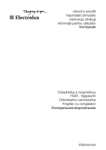 Használati útmutató Electrolux ERB36300W Hűtő és fagyasztó