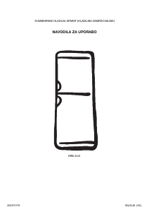 Priročnik Electrolux ERB3641 Hladilnik in zamrzovalnik