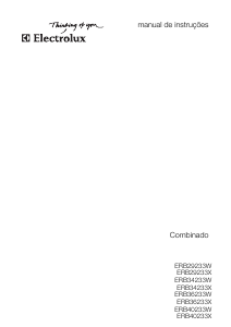 Manual Electrolux ERB40233X Frigorífico combinado