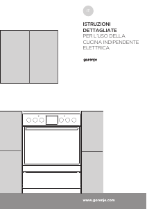 Manuale Gorenje EC637E20XKV Cucina