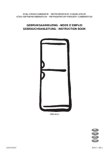 Mode d’emploi Electrolux ERB8643 Réfrigérateur combiné