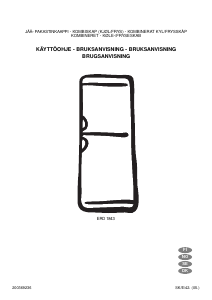 Brugsanvisning Electrolux ERD1843 Køle-fryseskab