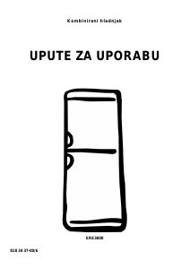 Priručnik Electrolux ERE3600X Frižider – zamrzivač