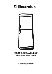 Kasutusjuhend Electrolux ERE3900 Külmik-sügavkülmik