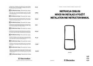 Manuál Electrolux ERN2920 Lednice s mrazákem