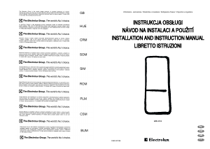 Manuál Electrolux ERN2922 Lednice s mrazákem