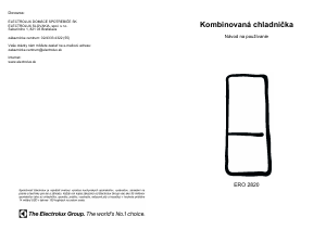 Návod Electrolux ERO2820 Chladnička s mrazničkou