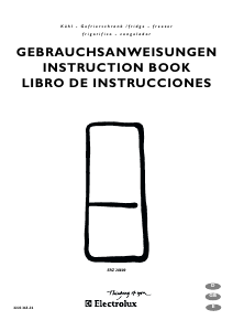 Manual Electrolux ERZ28800 Fridge-Freezer