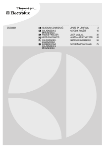 Manuál Electrolux ERZ28801 Lednice s mrazákem