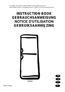Manual Electrolux ERZ3600 Fridge-Freezer