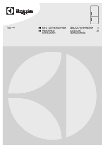 Manual de uso Electrolux FI22/11V Frigorífico combinado