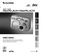 Handleiding Fujifilm FinePix A205 Digitale camera