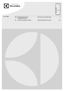 Mode d’emploi Electrolux IK2915BR Réfrigérateur combiné