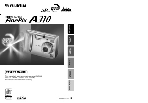 Handleiding Fujifilm FinePix A310 Digitale camera