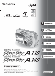 Handleiding Fujifilm FinePix A330 Digitale camera