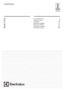 Manuál Electrolux LLI9VF54X0 Lednice s mrazákem