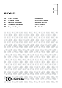 Mode d’emploi Electrolux LNC7ME32X1 Réfrigérateur combiné