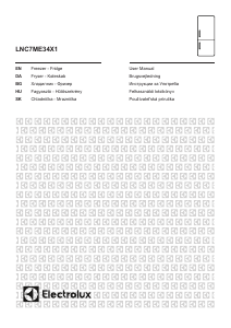 Наръчник Electrolux LNC7ME34X1 Хладилник-фризер