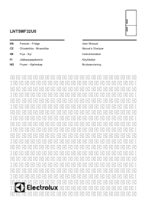 Manuál Electrolux LNT5MF32U0 Lednice s mrazákem