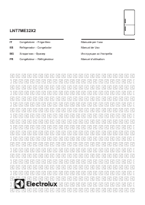 Manual de uso Electrolux LNT7ME32X2 Frigorífico combinado