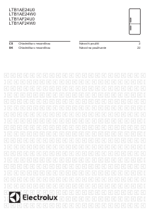 Manuál Electrolux LTB1AF24W0 Lednice s mrazákem