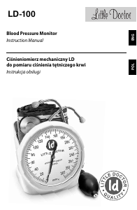 Instrukcja Little Doctor LD-100 Ciśnieniomierz