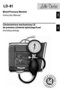 Instrukcja Little Doctor LD-81 Ciśnieniomierz