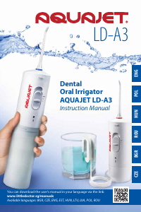 Manual Little Doctor LD-A3 Aquajet Aparat de curatare interdentara